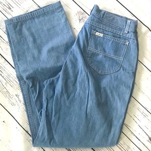 Vintage L.L. Bean high rise denim mom jeans